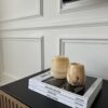 Alabaster candle holder small - White - Afbeelding 2