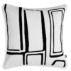 Pillow Ribeira White and Black
