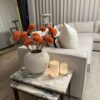 Flower honey comb orange 72cm - Afbeelding 3