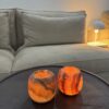 Alabaster candle holder small - Brown - Afbeelding 2